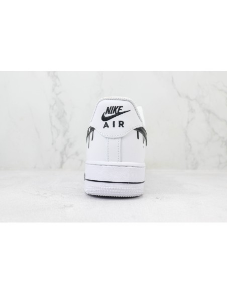 Air Force 1 Goteo Negro: Originalidad y Creatividad en Cada Paso