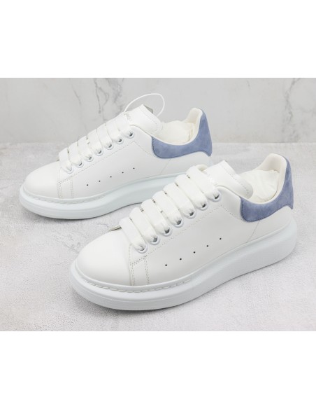 Alexander McQueen Oversized Blanco y Azul: Estilo Urbano | OrenShop