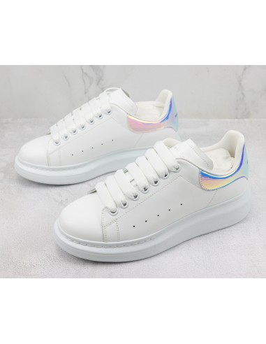 Alexander McQueen Oversized: Blanco y Rosa Shock