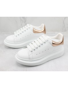 Alexander McQueen Oversized: Blanco y Rosa Dorado 2