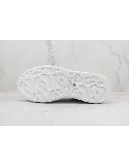 Alexander McQueen Oversized: Blanco y Rojo Lujuria