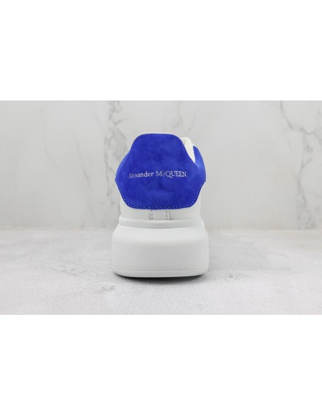 Alexander McQueen Oversized: Blanco y Azul