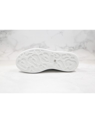 Alexander McQueen Oversized: Blanco y Azul Oscuro