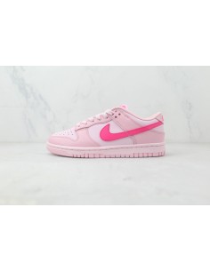Dunk Low Triple Pink: Estilo Audaz en Rosa Vibrante