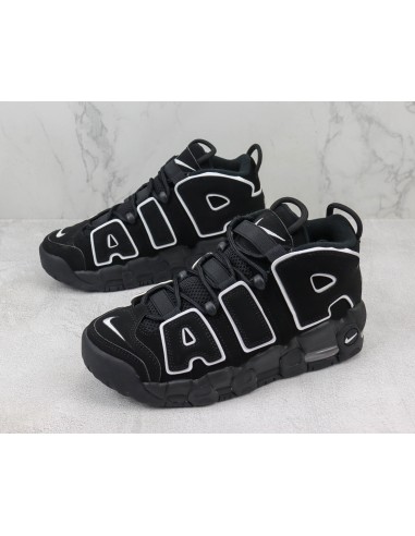 Nike Uptempo negras y blancas