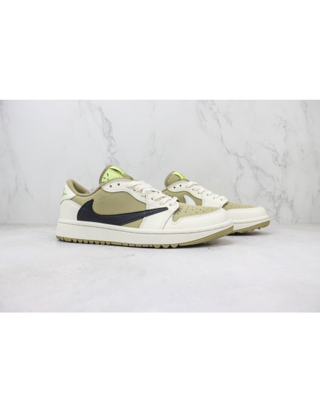 Air Jordan 1 Low Travis Golf Olive