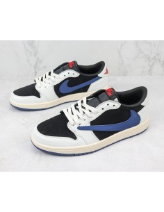 Air Jordan 1 Low Travis Blue&Black 2