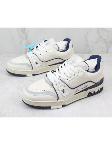 Louis Vuitton Trainer 54 White & Black