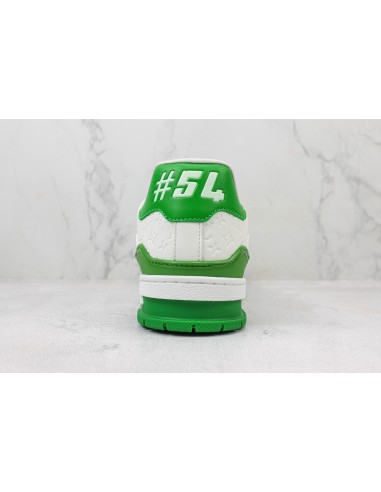 Louis Vuitton Trainer 54 Green & White