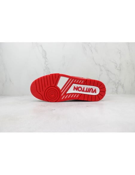 Louis Vuitton Trainer 54 Red & White