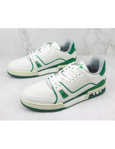 Louis Vuitton Trainer 54 White & Green