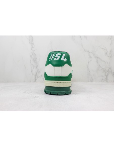 Louis Vuitton Trainer 54 White & Green