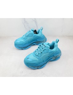 Balenciaga Triple S Clear Sole Blue 2