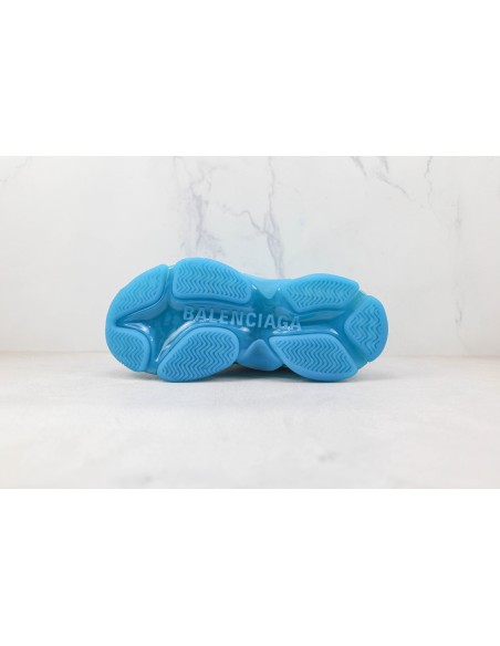 Balenciaga Triple S Clear Sole Blue