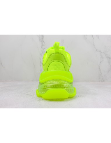 Balenciaga Triple S Clear Sole Fluorescent Yellow
