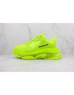 Balenciaga Triple S Clear Sole Fluorescent Yellow
