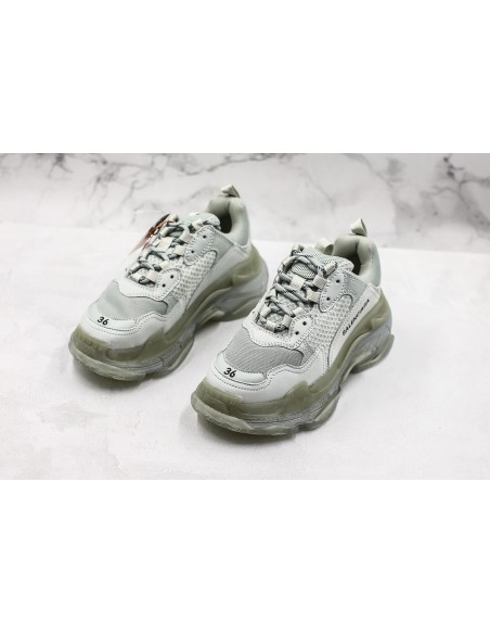 Balenciaga Triple S Clear Sole Grey