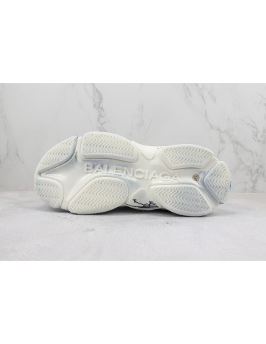 Balenciaga Triple S White Drawing