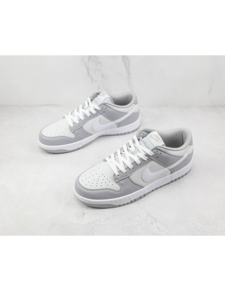 Dunk Low Grey White: Elegancia y Versatilidad para el Uso Diario