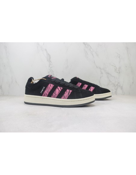 Adidas Campus 00s Core Black Pink Fusion: Estilo Clásico con un Toque