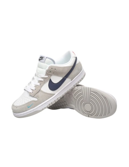 Zapatillas Dunk Low Mini Swoosh Grey - Estilo Clásico y Moderno