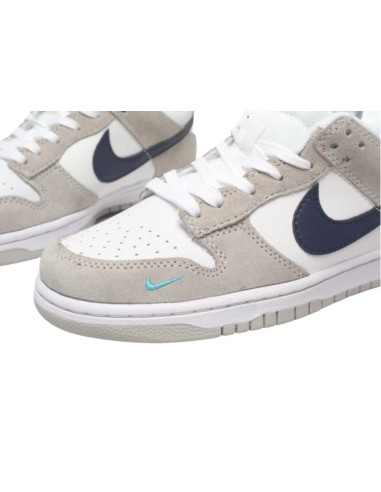 Zapatillas Dunk Low Mini Swoosh Grey - Estilo Clásico y Moderno