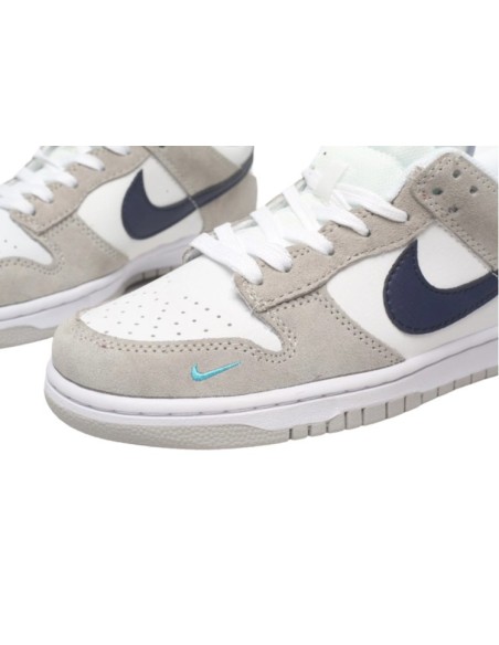 Zapatillas Dunk Low Mini Swoosh Grey - Estilo Clásico y Moderno